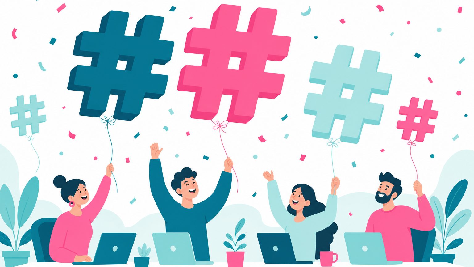 60+ Employee Recognition Hashtags for Slack, LinkedIn & Company Values
