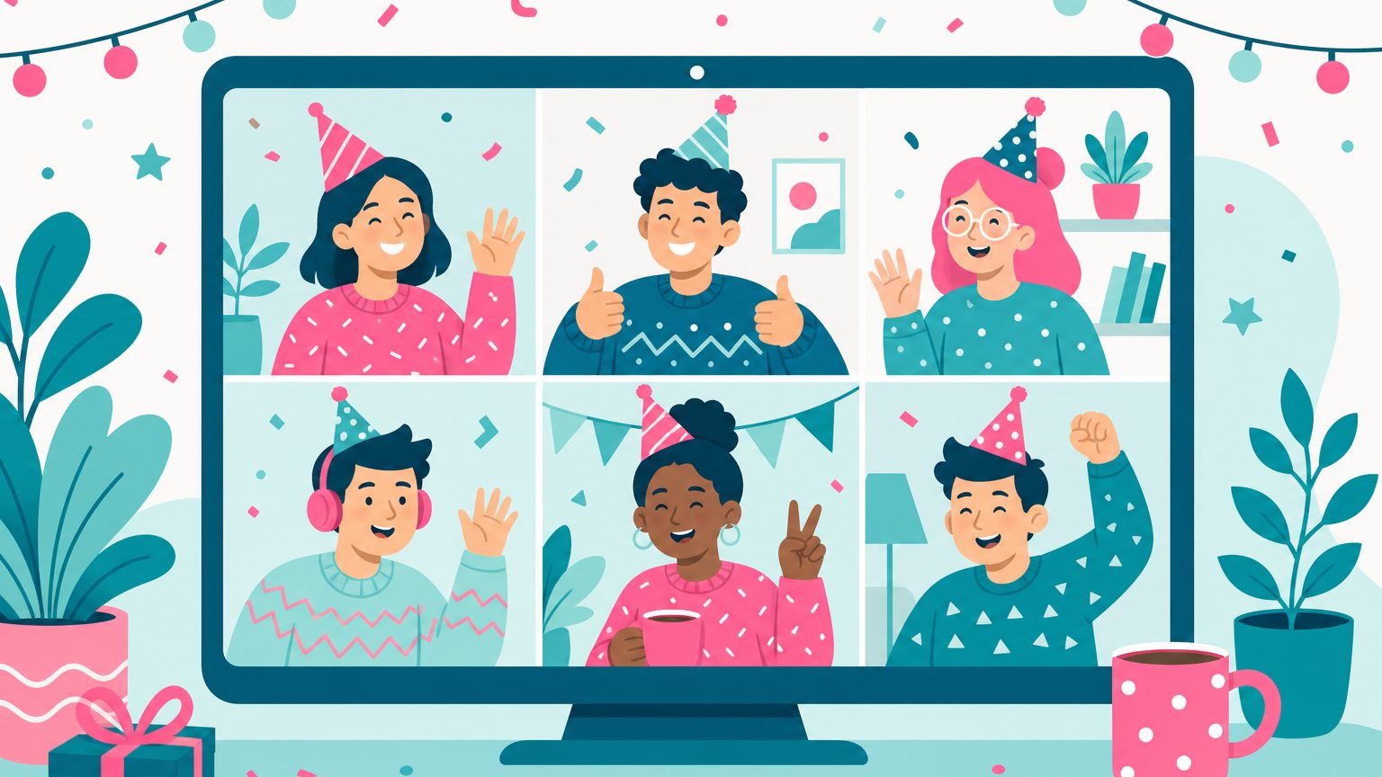 30 Virtual Holiday Party Ideas for Remote Teams (Games, Gifts & Recognition Moments)
